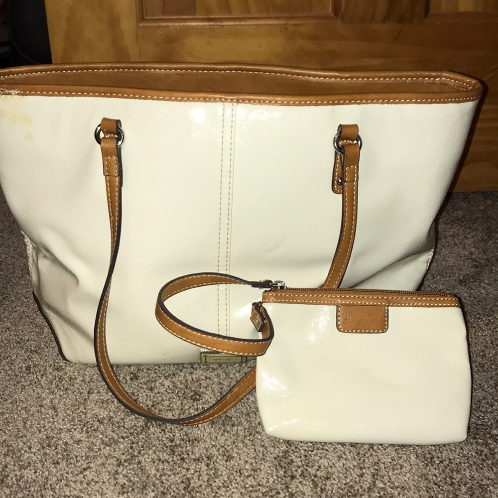 White Nine West bag